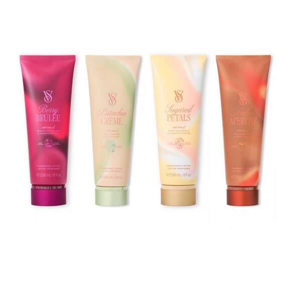Victoria's Secret Amber Aperitif Fragrance Lotion 8 oz - Lot of 4 - Picture 12 of 16